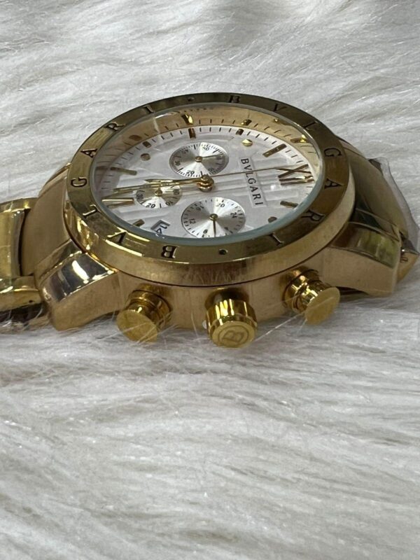 Relógio Masculino Bvlgari Iron Man 2 A Prova D'água - Image 10