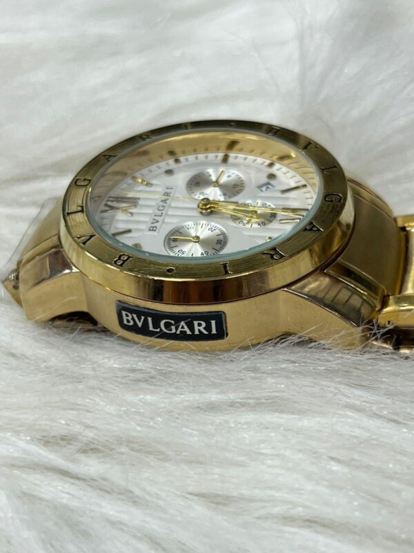 Relógio Masculino Bvlgari Iron Man 2 A Prova D'água - Image 3