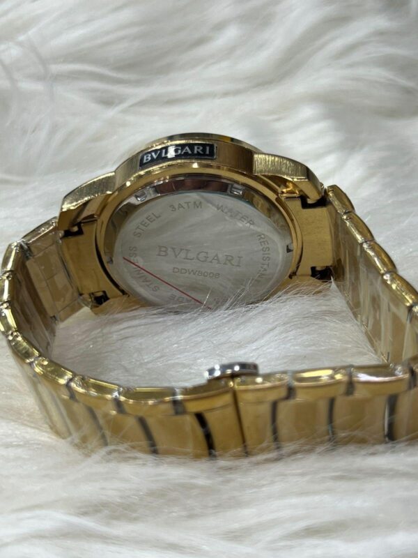 Relógio Masculino Bvlgari Iron Man 2 A Prova D'água - Image 5