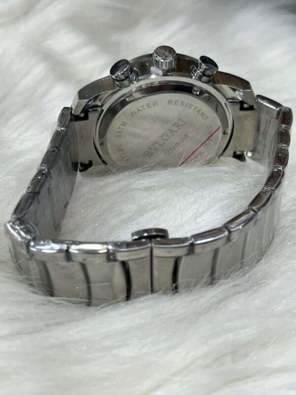 Relógio Masculino Bvlgari Iron Man 2 A Prova D'água - Image 8