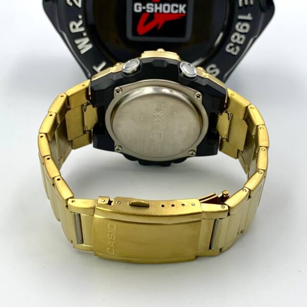 Relógio Masculino G-Shock Metal dourado GST a prova dagua - Image 2