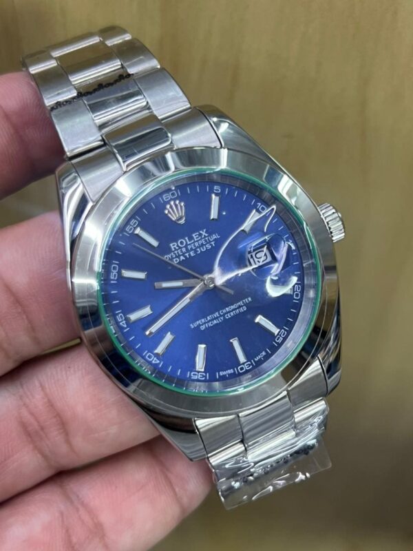 Rolex Date Just - Prime Italia - Quartz - A prova d'água - Prateado - Imagem 5