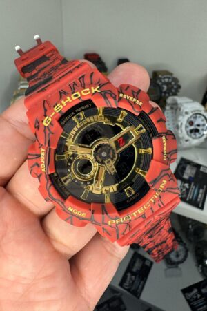 Relógio Masculino G-Shock japão 2024 colors vermelho