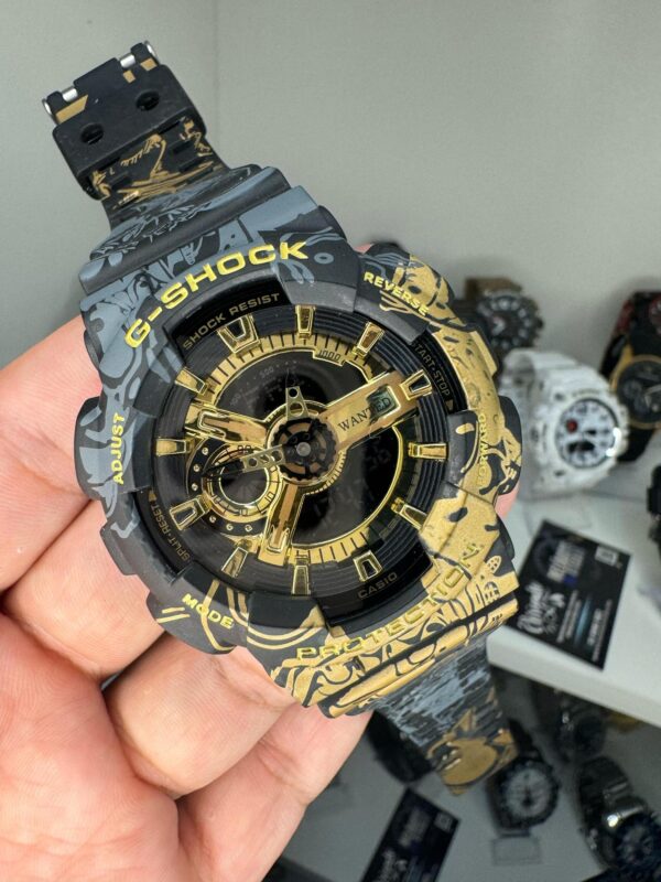 Relógio Masculino G-Shock japão 2024 colors preto dourado