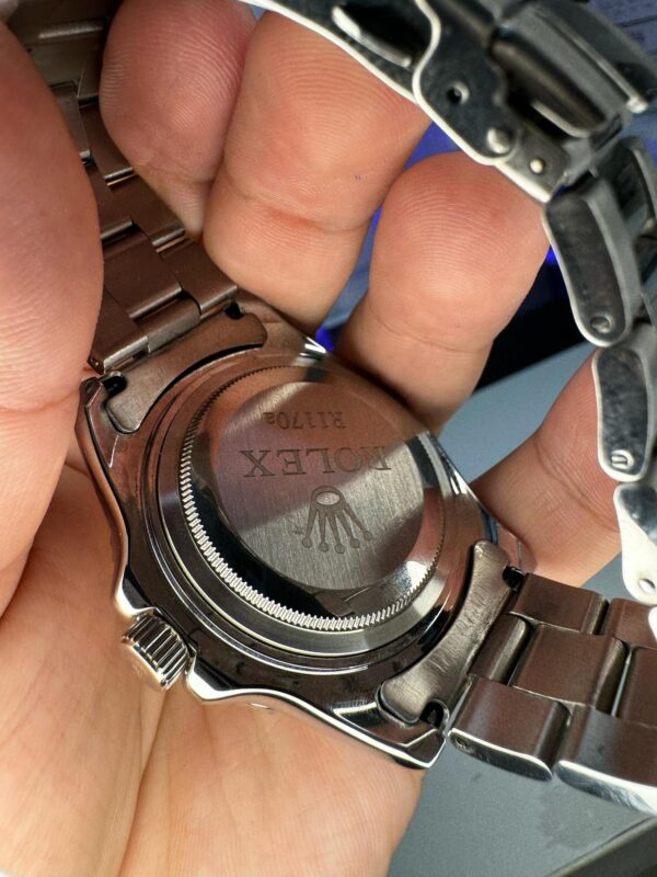 Relógio Rolex Metal Yacht-Master Prata prova dagua - Image 4
